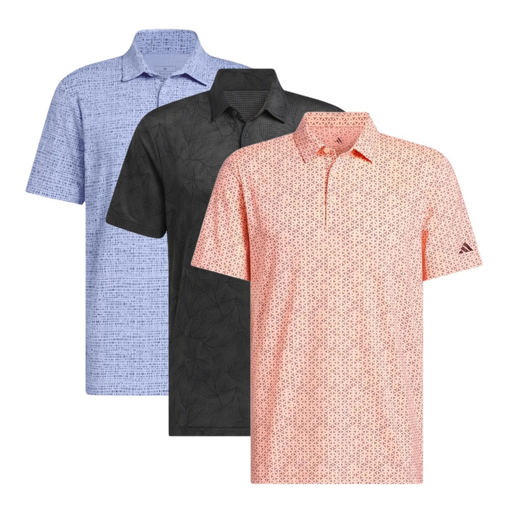 Adidas Assorted Polo 3 Pack - Maple Hill Golf